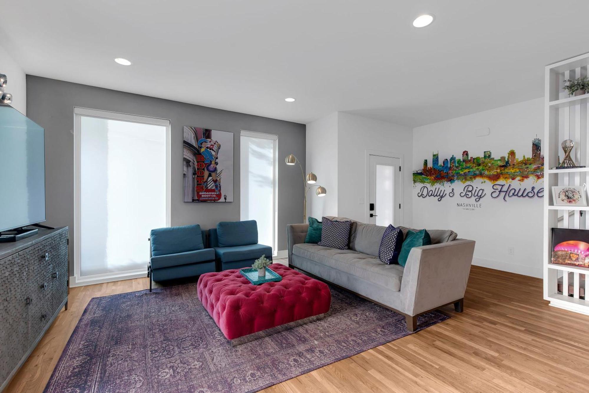 Вилла Dolly'S Big House - 18 Beds Skydeck Views Нэшвилл Экстерьер фото